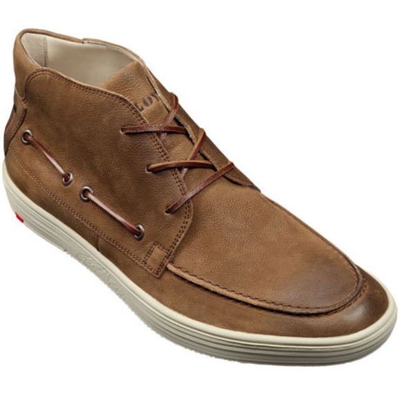 Lloyd Germany Branco Leather High Top (Camel) - NIB